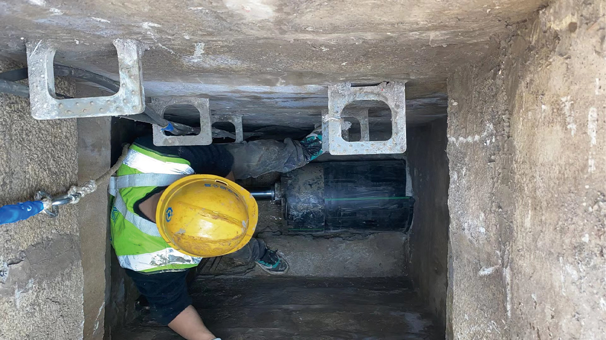 夹江HDPE短管内衬法